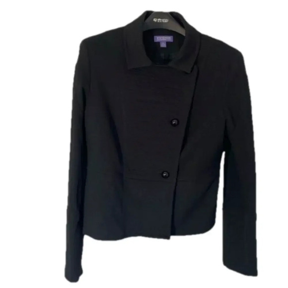 Vivienne, Vivienne Tam Double Breasted Band/Military Style Blazer, Size 12 - Picture 1 of 9